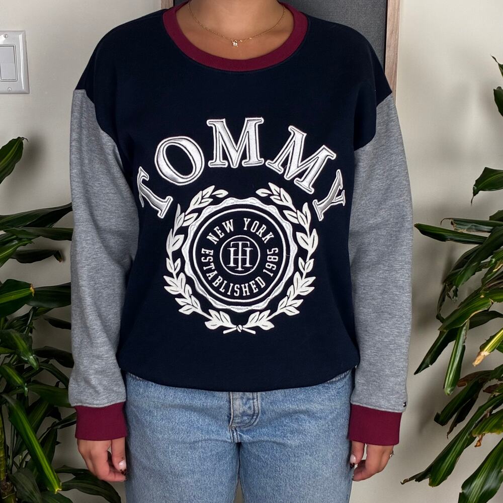 Tommy Hilfiger Varsity Style Crewneck Sweater